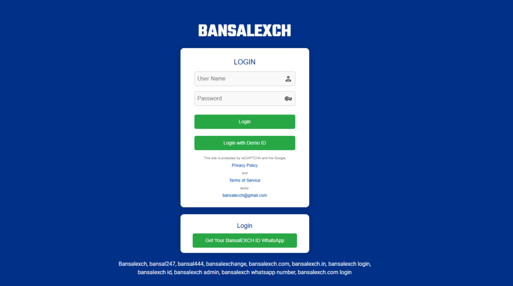 Bansalexch app download, Bansalexch WhatsApp, Bansalexch login, Bansalexch login password, Bansalexch app, Bansalexch new ID, Bansalexch contact number, Bansal777,
